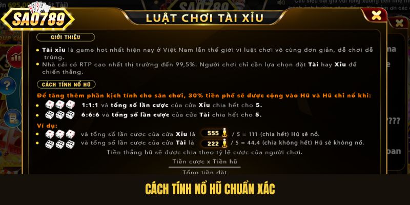 Cách tính Nổ Hũ chuẩn xác 